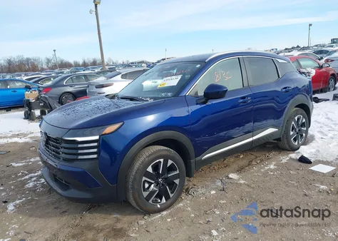 2025 Nissan Kicks Sv Intelligent Awd z USA, uszkodzony, nr VIN 3N8AP6CB4SL407491